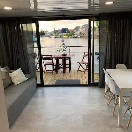 Apartamento Unique New Houseboat Moored 4 Zwartsluis Exterior foto