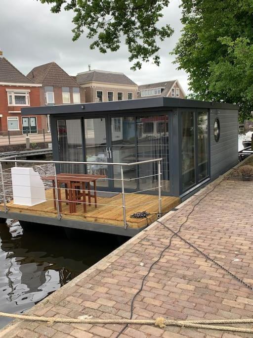 Apartamento Unique New Houseboat Moored 4 Zwartsluis Exterior foto
